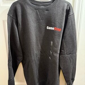 GameStop Men's Charcoal Crewneck Sweatshirt